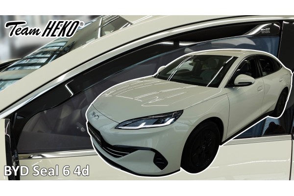Heko - Ανεμοθραύστες Για Byd Seal 6 4 Doors 2024+ Ζευγάρι Απο Εύκαμπτο Φιμέ Πλαστικό - 2 τεμ. (ΑΝΕΜ.11316) Heko - Ανεμοθραύστες Για Byd Seal 6 4 Doors 2024+ Ζευγάρι Απο Εύκαμπτο Φιμέ Πλαστικό - 2 τεμ. (ΑΝΕΜ.11316)