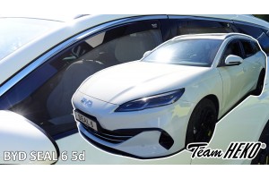 Heko - Ανεμοθράυστες Για Byd Seal 6 5 Doors 24+ Σετ Αυτοκινήτου Απο Εύκαμπτο Φιμέ Πλαστικό - 4 τεμ. (ΑΝΕΜ.SET11317)
