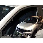 Dacia Spring Electric 5D 2021+ΖΕΥΓΑΡΙ Ανεμοθραυστες Απο Ευκαμπτο Φιμε Πλαστικο Heko - 2 ΤΕΜ.
