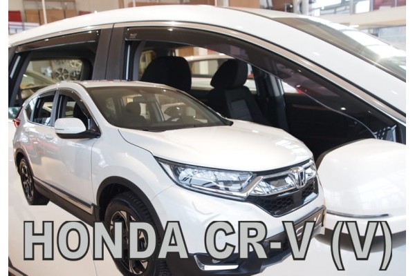 Honda CR-V 5D 2018+ΣΕΤ Ανεμοθραυστες Αυτοκινητου Απο Ευκαμπτο Φιμε Πλαστικο Heko - 4 ΤΕΜ.