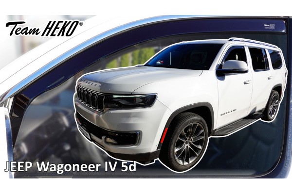 Heko - Ανεμοθραύστες Για Jeep Wagoneer Iv 5 Doors 2021-2025 Ζευγάρι Απο Εύκαμπτο Φιμέ Πλαστικό - 2 τεμ. (ΑΝΕΜ.19139) Heko - Ανεμοθραύστες Για Jeep Wagoneer Iv 5 Doors 2021-2025 Ζευγάρι Απο Εύκαμπτο Φιμέ Πλαστικό - 2 τεμ. (ΑΝΕΜ.19139)