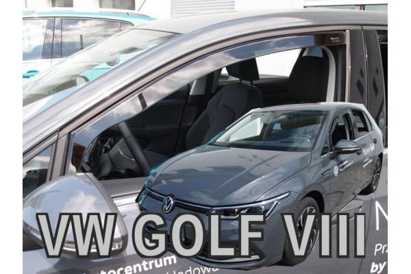 Vw Golf 8 Variant 5D 2020+ Σετ Ανεμοθραυστες Αυτοκινητου Απο Ευκαμπτο Φιμε Πλαστικο Heko - 4 ΤΕΜ.
