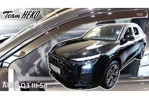 Heko - Ανεμοθραύστες Παραθύρων Για Audi Q3 2025 > 5πορτο Υλικό Acrylic Χρώμα Φιμέ - 2 τεμ. (ΑΝΕΜ.20203)