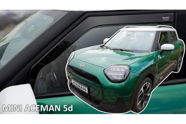 Heko - Ανεμοθραύστες Παραθύρων Για Mini Aceman (J05) 2024 > 5πορτο Υλικό Acrylic Χρώμα Φιμέ - 2 τεμ. (ΑΝΕΜ.22213)