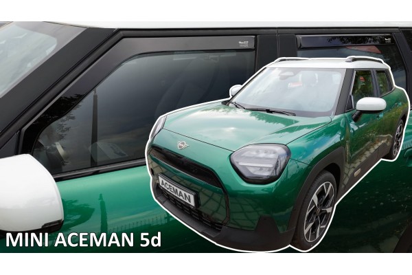 Heko - Ανεμοθραύστες Παραθύρων Για Mini Aceman (J05) 2024 > 5πορτο Υλικό Acrylic Χρώμα Φιμέ - 4 τεμ. (ΑΝΕΜ.SET22214)