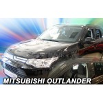 Mitsubishi Outlander 5D 2012+ΣΕΤ Ανεμοθραυστες Αυτοκινητου Απο Ευκαμπτο Φιμε Πλαστικο Heko - 4 ΤΕΜ.