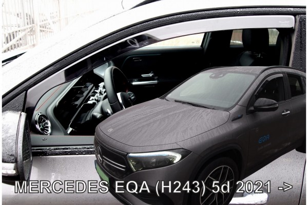 Mercedes Eqa H243 5D 2021+ Σετ Ανεμοθραυστες Αυτοκινητου Απο Ευκαμπτο Φιμε Πλαστικο Heko - 4 ΤΕΜ.