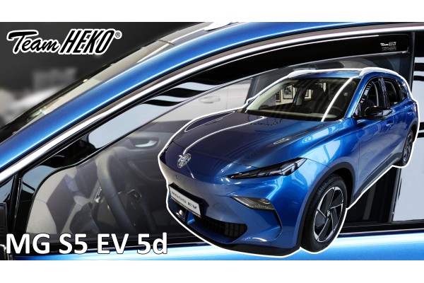 Heko - Ανεμοθραύστες Παραθύρων Για Mg S5 Ev 2024 > 5πορτο Υλικό Acrylic Χρώμα Φιμέ - 2 τεμ. (ΑΝΕΜ.23814)