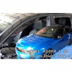 Opel Astra L 5D Sports Tourer Estate 2022+​ Σετ Ανεμοθραυστες Αυτοκινητου Απο Ευκαμπτο Φιμε Πλαστικο Heko - 4 ΤΕΜ.