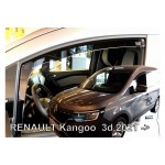 Renault Kangoo 3D 2021+ΖΕΥΓΑΡΙ Ανεμοθραυστες Απο Ευκαμπτο Φιμε Πλαστικο Heko - 2 ΤΕΜ.
