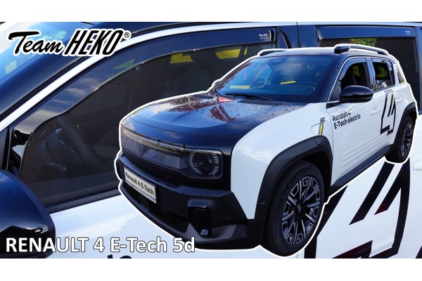 Heko - Ανεμοθράυστες Για Renault 4 E-Tech Electric 5 Doors 2025+ Σετ Ανεμοθραυστες (4ΤΕΜ) Σετ Αυτοκινήτου Απο Εύκαμπτο Φιμέ Πλαστικό - 4 τεμ. (ΑΝΕΜ.SET27038) Heko - Ανεμοθράυστες Για Renault 4 E-Tech Electric 5 Doors 2025+ Σετ Ανεμοθραυστες (4ΤΕΜ) Σετ Αυτοκινήτου Απο Εύκαμπτο Φιμέ Πλαστικό - 4 τεμ. (ΑΝΕΜ.SET27038)