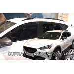 Ανεμοθραυστες Για Cupra Formentor 5D 2020+ΣΕΤ Αυτοκινητου Απο Ευκαμπτο Φιμε Πλαστικο Heko - 4 ΤΕΜ.