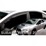 Subaru Wrx 4D 2014+ Ζευγαρι Ανεμοθραυστες Απο Ευκαμπτο Φιμε Πλαστικο Heko - 2 ΤΕΜ.