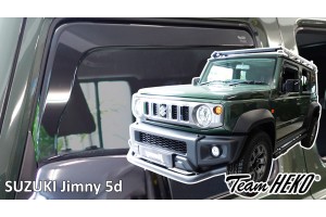 Heko - Ανεμοθραύστες Για Suzuki Jimny 5 Doors 2023+ Ζευγάρι Απο Εύκαμπτο Φιμέ Πλαστικό - 2 τεμ. (ΑΝΕΜ.28662)