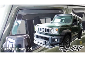 Heko - Ανεμοθράυστες Για Suzuki Jimny 5 Doors 23+ Σετ Αυτοκινήτου Απο Εύκαμπτο Φιμέ Πλαστικό - 4 τεμ. (ΑΝΕΜ.SET28663)