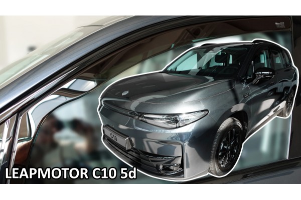 Heko - Ανεμοθραύστες Παραθύρων Για Leapmotor C10 2024 > 5πορτο Υλικό Acrylic Χρώμα Φιμέ - 2 τεμ. (ΑΝΕΜ.29121)