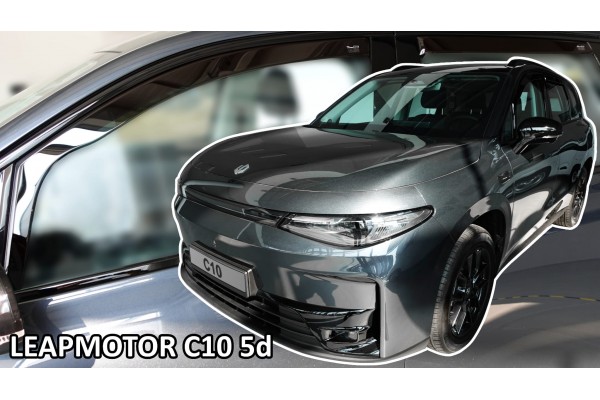 Heko - Ανεμοθραύστες Παραθύρων Για Leapmotor C10 2024 > 5πορτο Υλικό Acrylic Χρώμα Φιμέ - 4 τεμ. (ΑΝΕΜ.SET29122)