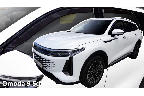 Heko - Ανεμοθραύστες Παραθύρων Για Omoda 9 2025 > 5πορτο Υλικό Acrylic Χρώμα Φιμέ - 4 τεμ. (ΑΝΕΜ.SET29124)