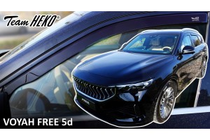 Heko - Ανεμοθραύστες Για Voyah Free 5 Doors 2021+ Ζευγάρι Απο Εύκαμπτο Φιμέ Πλαστικό - 2 τεμ. (ΑΝΕΜ.29139)