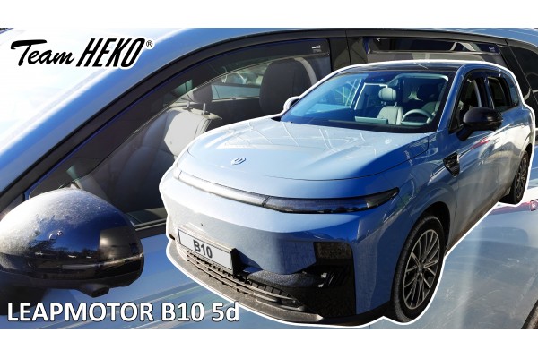 Heko – Ανεμοθραύστες Παραθύρων Για Leapmotor B10 5πορτο 2025 > (Εμπρός & Πίσω) – 4 Τεμ. (ANEM.SET29144)