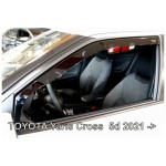 Toyota Yaris Cross 5D 2021+ Ζευγαρι Ανεμοθραυστες Απο Ευκαμπτο Φιμε Πλαστικο Heko - 2 ΤΕΜ.