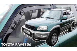 Heko - Ανεμοθραύστες Παραθύρων Για Toyota RAV4 (XA10) I 1994 > 2000 5πορτο Υλικό Acrylic Χρώμα Φιμέ - 4 τεμ. (ΑΝΕΜ.SET29694)