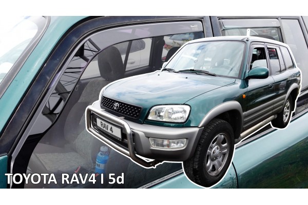 Heko - Ανεμοθραύστες Παραθύρων Για Toyota RAV4 (XA10) I 1994 > 2000 5πορτο Υλικό Acrylic Χρώμα Φιμέ - 4 τεμ. (ΑΝΕΜ.SET29694)
