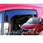 Ανεμοθραυστες Για Vw Crafter 2017+ Ζευγαρι Απο Ευκαμπτο Φιμε Πλαστικο Heko - 2 ΤΕΜ.