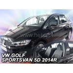 Vw Golf Sportsvan 5D 2014- Ζευγαρι Ανεμοθραυστες Αυτοκινητου Απο Ευκαμπτο Φιμε Πλαστικο Heko - 2 ΤΕΜ.