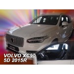 Volvo XC90 5D 2015+ΖΕΥΓΑΡΙ Ανεμοθραυστες Αυτοκινητου Απο Ευκαμπτο Φιμε Πλαστικο Heko - 2 ΤΕΜ.