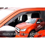 Isuzu D-MAX 4D 2020+ Ζευγαρι Ανεμοθραυστες Απο Ευκαμπτο Φιμε Πλαστικο Heko - 2 ΤΕΜ.