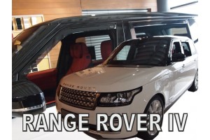 Heko - Ανεμοθραύστες Παραθύρων Για Land Rover Range Rover (L405) 2012 > 2021 5πορτο Υλικό Acrylic Χρώμα Φιμέ - 4 τεμ. (ΑΝΕΜ.SET27249)