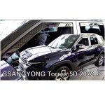 Ανεμοθραυστες Για Ssangyong Torres 5D 2022+ Ζευγαρι Απο Ευκαμπτο Φιμε Πλαστικο Heko - 2 ΤΕΜ.