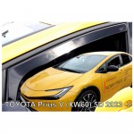 Ανεμοθραυστες Για Toyota Prius XW60 5D 2023+ Σετ Αυτοκινητου Απο Ευκαμπτο Φιμε Πλαστικο Heko - 4 ΤΕΜ.