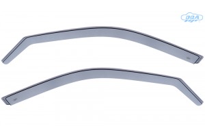 Ζευγαρι Μπροστινοι Ανεμοθραυστες Για Bmw Σειρα 3 E46 5D 1999-2005 / Σειρα 3 E46 Sw 1998-2008 Απο Ευκαμπτο Χυτο Ακρυλικο Γυαλι (CAST Acrylic GLASS) Dga - 2 ΤΕΜ.