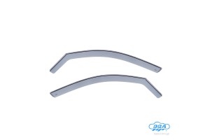 Ζευγαρι Μπροστινοι Ανεμοθραυστες Για Bmw Σειρα 1 F20 5D 2012+ Απο Ευκαμπτο Χυτο Ακρυλικο Γυαλι (CAST Acrylic GLASS) Dga - 2 ΤΕΜ.