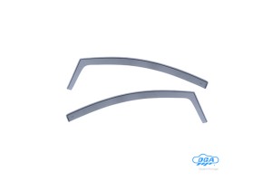 Ζευγαρι Μπροστινοι Ανεμοθραυστες Για Ford Ka 3D 2008-2016 Απο Ευκαμπτο Χυτο Ακρυλικο Γυαλι (CAST Acrylic GLASS) Dga - 2 ΤΕΜ.