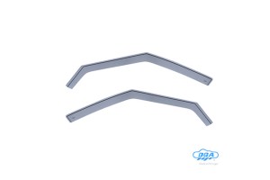 Ζευγαρι Μπροστινοι Ανεμοθραυστες Για Ford S-MAX 5D 2010-2015 Απο Ευκαμπτο Χυτο Ακρυλικο Γυαλι (CAST Acrylic GLASS) Dga - 2 Τεμ