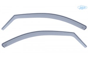 Ζευγαρι Μπροστινοι Ανεμοθραυστες Για Hyundai Santa Fe 5D 2006-2012 Απο Ευκαμπτο Χυτο Ακρυλικο Γυαλι (CAST Acrylic GLASS) Dga - 2 ΤΕΜ.