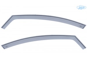 Ζευγαρι Μπροστινοι Ανεμοθραυστες Για Hyundai i40 5D 2011+ Απο Ευκαμπτο Χυτο Ακρυλικο Γυαλι (CAST Acrylic GLASS) Dga - 2 ΤΕΜ.