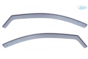 Ζευγαρι Μπροστινοι Ανεμοθραυστες Για Hyundai Kona 5D 10/2017-04/2023 Απο Ευκαμπτο Χυτο Ακρυλικο Γυαλι (CAST Acrylic GLASS) Dga - 2 ΤΕΜ.