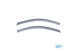 Ζευγαρι Μπροστινοι Ανεμοθραυστες Eξεωτερικοι Για Audi A3 3D 2003-2012 / S3 3D 2005-2012 Απο Ευκαμπτο Χυτο Ακρυλικο Γυαλι (CAST Acrylic GLASS) Dga - 2 ΤΕΜ.