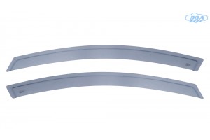 Ζευγαρι Μπροστινοι Ανεμοθραυστες Για Ford Fiesta 5D 2008-2017 Εξωτερικοι Αυτοκολλητοι Απο Ευκαμπτο Χυτο Ακρυλικο Γυαλι (CAST Acrylic GLASS) Dga - 2 Τεμ