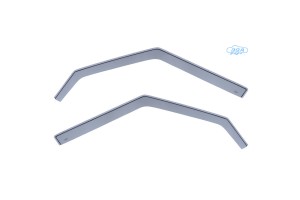 Ζευγαρι Μπροστινοι Ανεμοθραυστες Για Kia Soul 5D 2009-2013 Απο Ευκαμπτο Χυτο Ακρυλικο Γυαλι (CAST Acrylic GLASS) Dga - 2 Τεμ