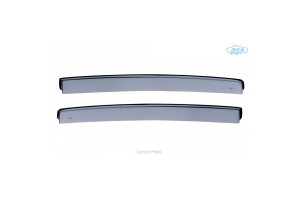 Ζευγαρι Πισω Ανεμοθραυστες Για Kia Niro 5D 09/2016+ Απο Ευκαμπτο Χυτο Ακρυλικο Γυαλι Dga - 2 ΤΕΜ.