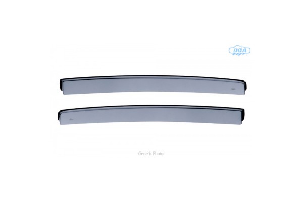 Ζευγαρι Πισω Ανεμοθραυστες Για Kia Niro 5D 09/2016+ Απο Ευκαμπτο Χυτο Ακρυλικο Γυαλι Dga - 2 ΤΕΜ.