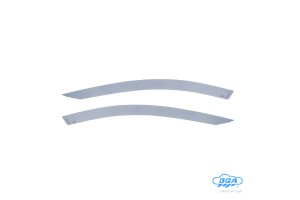 Ζευγαρι Μπροστινοι Ανεμοθραυστες Εξωτερικοι Για Opel Insignia / Insignia Tourer 4/5D 2008-2017 Απο Ευκαμπτο Χυτο Ακρυλικο Γυαλι (CAST Acrylic GLASS) Dga - 2 ΤΕΜ.