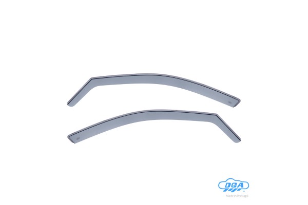 Ζευγαρι Μπροστινοι Ανεμοθραυστες Για Mercedes C-KLAS W204 4/5D 2007-2014 Απο Ευκαμπτο Χυτο Ακρυλικο Γυαλι (CAST Acrylic GLASS) Dga - 2 ΤΕΜ.