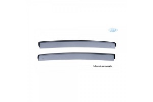 Ζευγαρι Πισω Ανεμοθραυστες Για Mitsubishi L200 4D Club Cab 2006-2015 Απο Ευκαμπτο Χυτο Ακρυλικο Γυαλι (CAST Acrylic GLASS) Dga - 2 ΤΕΜ.