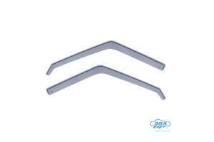 Ζευγαρι Μπροστινοι Ανεμοθραυστες Για Nissan Pixo 5D 2009+ / Suzuki Alto 5D /CELERIO 2D 2009-2015 Απο Ευκαμπτο Χυτο Ακρυλικο Γυαλι (CAST Acrylic GLASS) Dga - 2 ΤΕΜ.